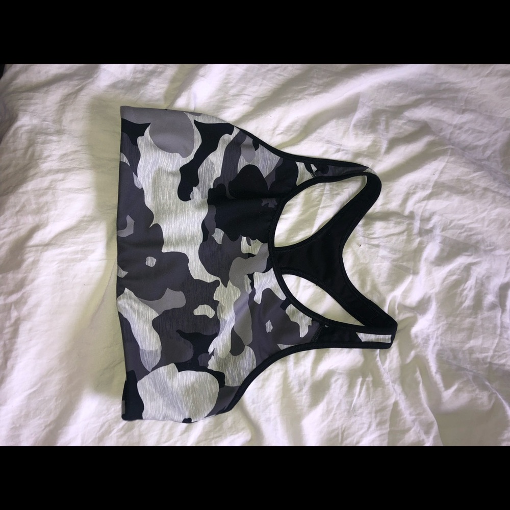 Camo sports bra